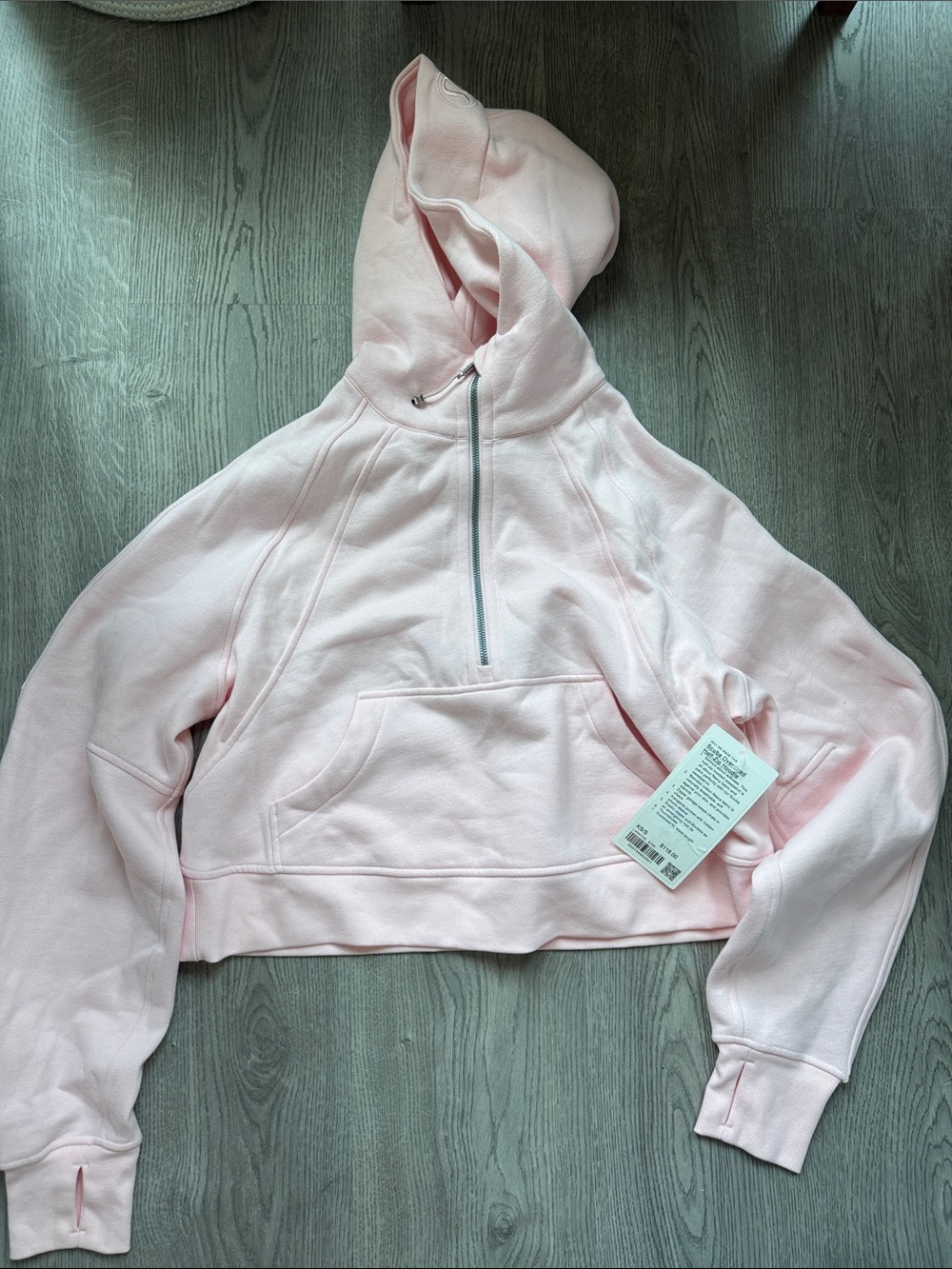 Lululemon scuba oversized half zip hoodie